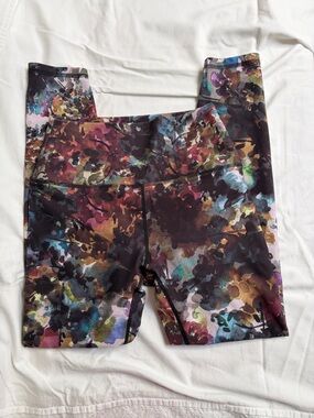 RBX Multicolor Abstract Floral Leggings